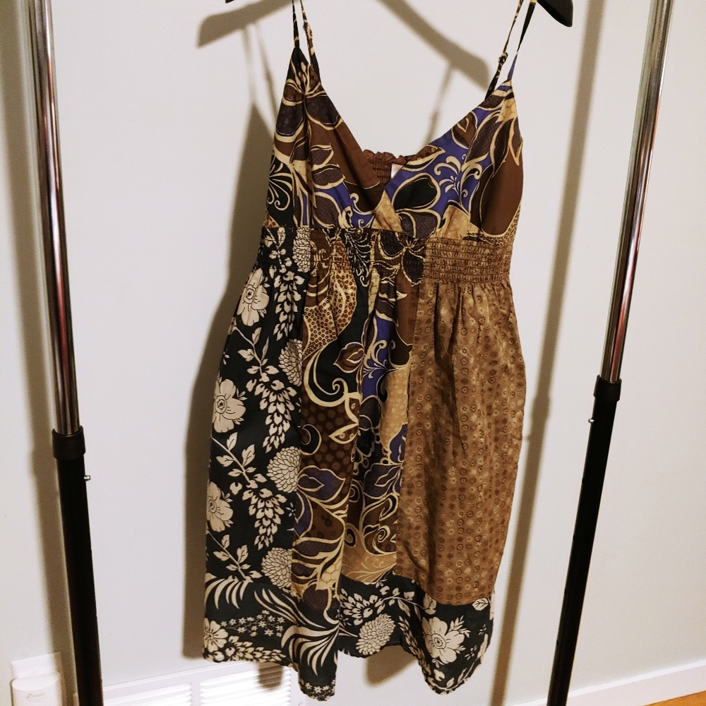 Xhilaration Floral Patterned Sun Dress